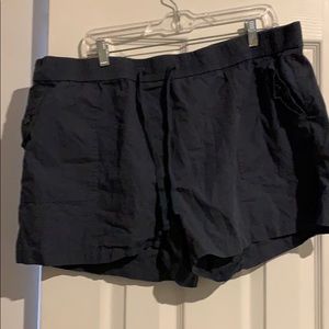 Loft drawstring shorts